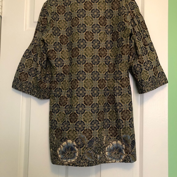 Handcrafted Batik Cotton Blouse - Picture 6 of 7